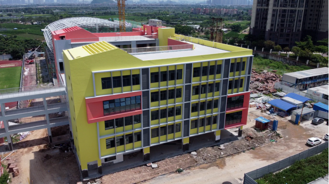 兩只璧琥攜手中國青建集團打造多彩校園